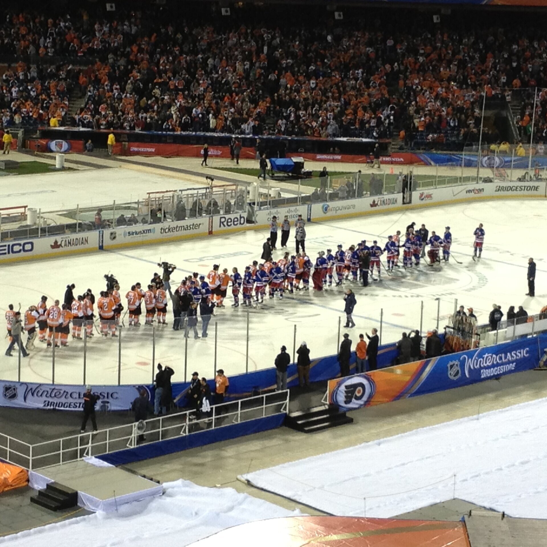 Flyers alumni game