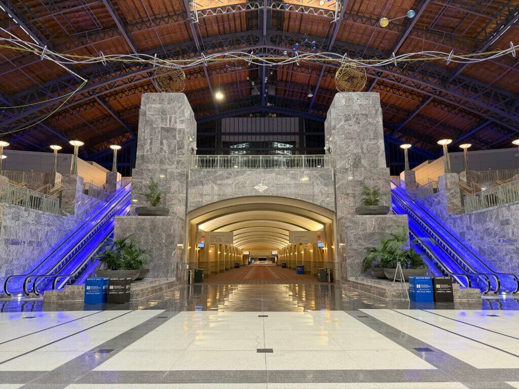 Entrance to Pennsylvania Convention Center 