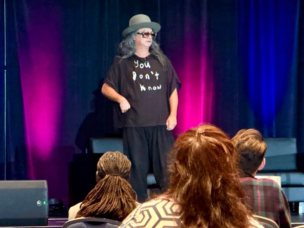 Shingy presenting the keynote of Digital Summit Philadelphia