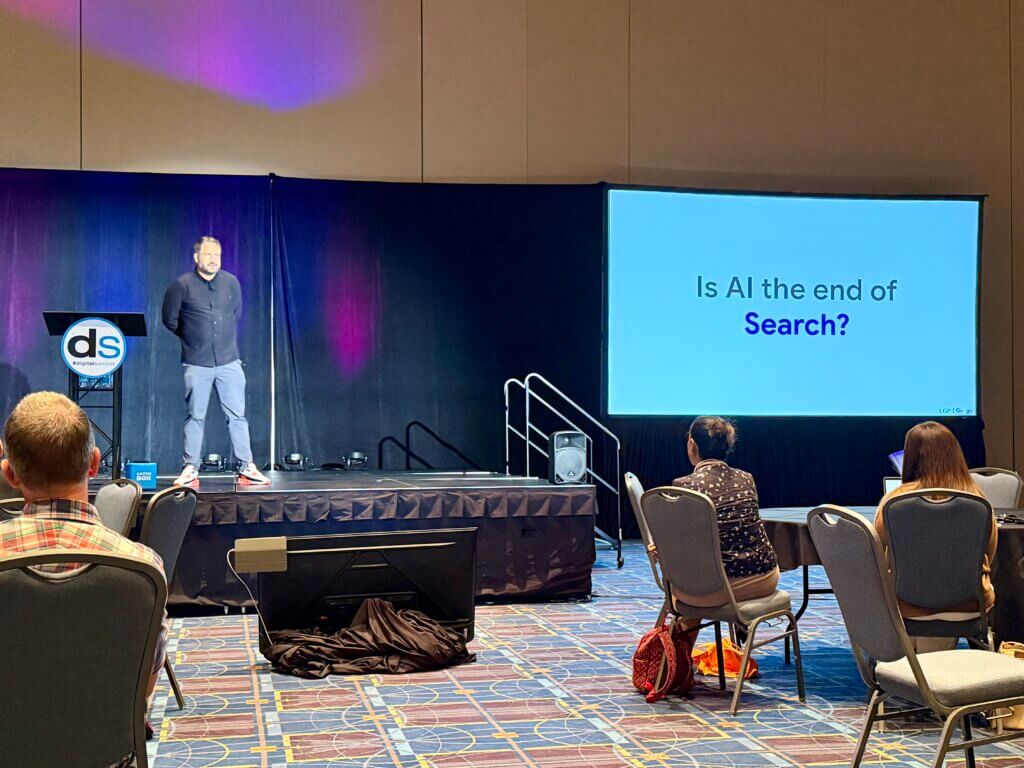 A Google employee talking about search