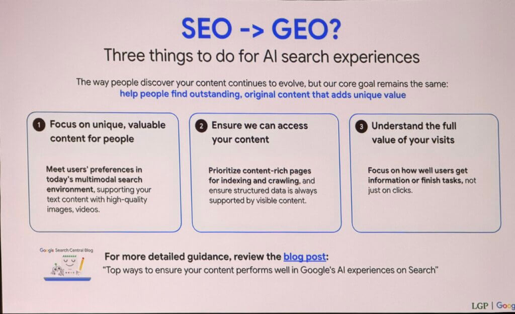 Slide from Digital Summit Philadelphia 2025