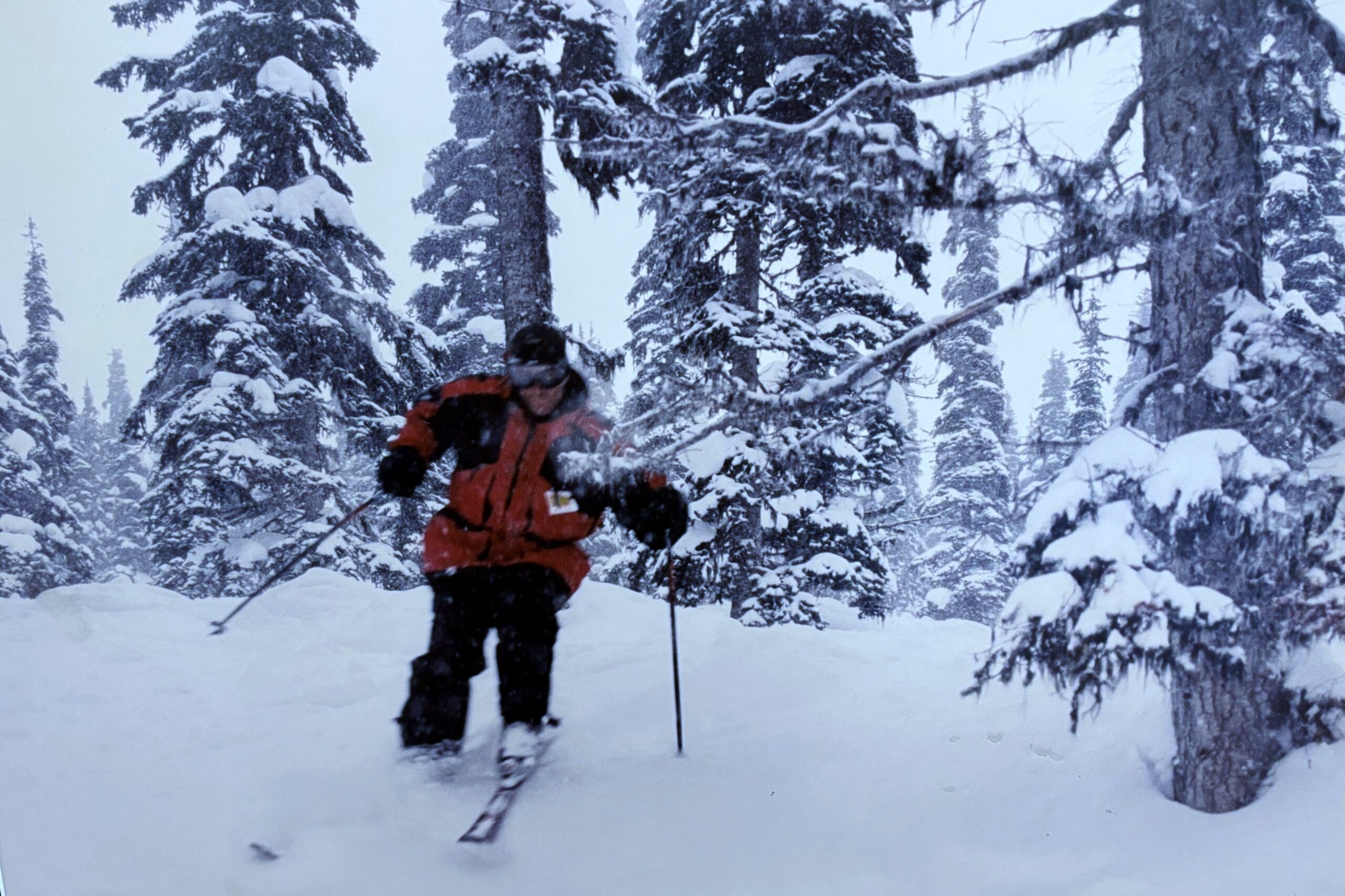 skiing